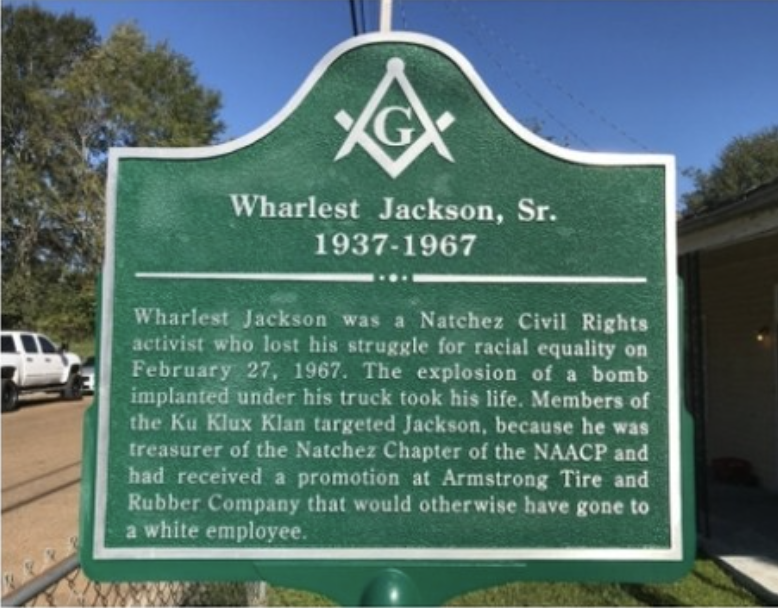 Wharlest Jackson Died for Our Rights